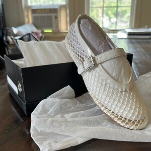Elegant White Women's Loafers